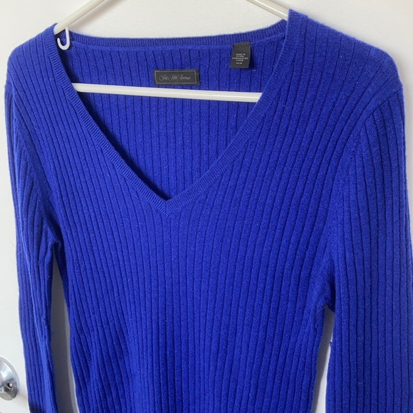 Saks Fifth Avenue Royal Blue Sweater - Picture 3 of 4